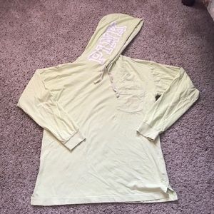 VS PINK | lime hoodie